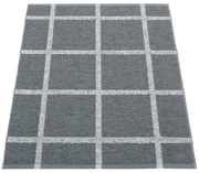 Antracytowy dywan odpowiedni na zewnątrz 70x100 cm Ada Granit – Pappelina