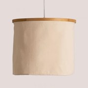Lampa Wisząca Z Bawełny Namyt Ø36 Cm - Sklum