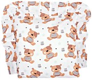 Poduszka Dla Dziecka Jaś 40x40cm, Bawełna 100% - Miś Teddy