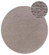 Jasnobrązowy wełniany okrągły dywan tkany ręcznie ø 160 cm Francois – Villeroy&Boch