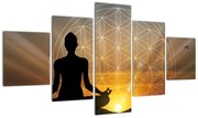 Obraz medytacji (125x70 cm)