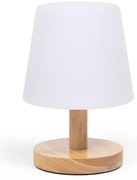 Naturalna lampa stołowa LED ze ściemniaczem (wys. 22 cm) Ambar – Kave Home