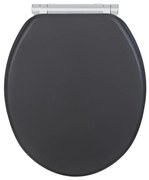 WENKO 25218100-WC deska sedesowa MORRA 35x42 cm antracytowa/srebrna