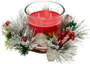 Świąteczny stroik ze świecą, 210 g