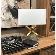 Elstead GN-JACKSON-SQUARE-TL - Lampa stołowa JACKSON SQUARE 1xE27/60W/230V