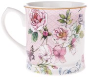 Kubek porcelanowy Roses, 400 ml