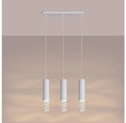 Sollux SL.1688 - Żyrandol na lince LAMI 3xGU10/10W/230V biały