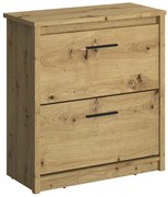 Uchylna szafka na buty dąb artisan F5-Z97