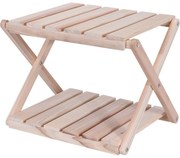 Składany drewniany stolik Taigo, 38,5 x 31 x 32,5 cm