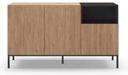 Komoda w naturalnym kolorze 140x80 cm Cailin – Marckeric