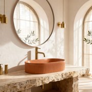 Umywalka nablatowa Rea Vanda Cinnamon Matt