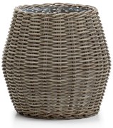 Doniczka ogrodowa ze sztucznego rattanu Bonami Essentials Grande Fiore