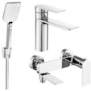Mexen Zero R62 zestaw wannowy, chrom - 71103R62-00