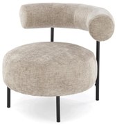 Fotel HAZARD beżowy HALMAR