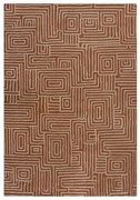Dywan w kolorze terakoty 160x230 cm Kylo – Flair Rugs