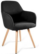 Krzesło LINE czarne UNIQUE