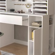 Biurko biały 126.8x50x100