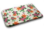 Antypoślizgowy dywanik łazienkowy Antypoślizgowy dywanik łazienkowy Kwiatowy wzór