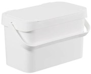 SmartStore Plastikowy kosz na odpady organiczneCollect, biały, 5 l