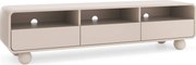 Kaszmirowa szafka pod telewizor z 3 szufladami 180 cm Z0-A89