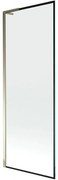 Mexen Next L parawan nawannowy 1-skrzydłowy 70 x 150 cm, czarna ramka, złoty - 895-070-000-03-70-50