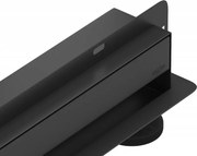 Mexen Flat Wall odpływ liniowy ścienny 2w1 90 cm, czarny - 1730090