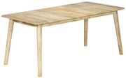 Stół bielony z drewna mango kolor naturalny Z2-K93