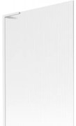Mexen Next L parawan nawannowy 1-skrzydłowy 90 x 150 cm, prążki, biały - 895-090-000-03-09-20