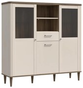 Witryna VIRO brązowa/beżowa