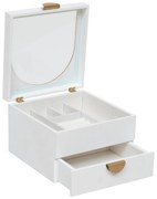 Szkatułka na biżuterię WILD ROMANCE z lusterkiem, 20 x 19,5 x 13,5 cm