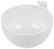 Biała porcelanowa miska SLUG