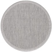 Dywan uniwersalny Giza szary 120 cm x 120 cm koło