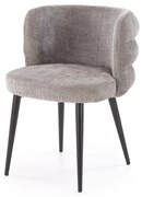 Krzesło tapicerowane K575 szare HALMAR