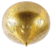 Orientalna lampa sufitowa złota - ZaynKolonialny Oswietlenie wewnetrzne