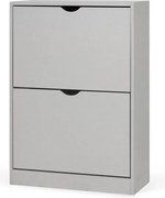 Szara uchylna szafka na buty 50x82x24 cm Stelo – Bonami Essentials