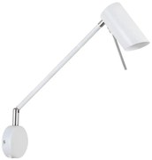 Biały kinkiet obrotowy z regulacją - Z051 G3-E90