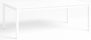 Stó centralny Tian 120x60cm biay