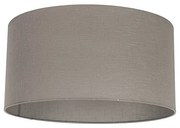 Abażur tkaninowy taupe 50/50/25 Nowoczesny