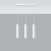 Lampa wisząca LAGOS 3L biały SOLLUX  LIGHTING