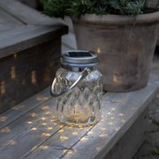 Ogrodowa solarna dekoracja świetlna LED Star Trading Pireus, wys. 16 cm