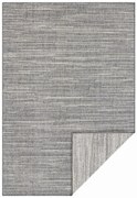 Dywan dwustronny zewnętrzny Gemini szary 80 cm x 150 cm