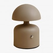 Nantali Bezprzewodowa Lampa Stołowa Led Na Zewnątrz Mokka Brąz - Sklum