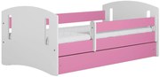 Łóżko dla dziewczynki z barierką 80x180 C9-A83