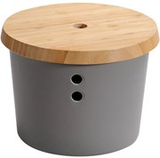 Pojemnik na żywność z pokrywką z bambusa, Ø 21cm, KESPER