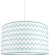 Żyrandol na lince ZYGZAK GREEN 1xE27/60W/230V