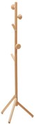 Wieszak z litego drewna bukowego w naturalnym kolorze 46x170 cm Nadue – Kave Home
