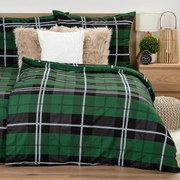 4Home Pościel bawełniana Green Classic, 140 x 220 cm, 70 x 90 cm, 140 x 220 cm, 70 x 90 cm