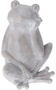Dekoracja ogrodowa Siedząca żaba III, 26 x 17 x 30 cm