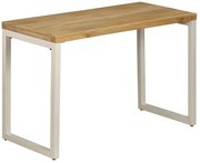 Stół do jadalni z litego drewna mango i stali D5-G31