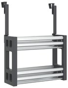 Aluminiowy zawieszany organizer kuchenny - Elix
